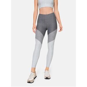 Outdoor Voices Women's Springs 7/8‎ Gray Colorblock Leggings Size M